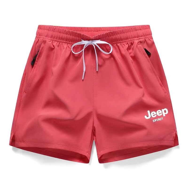 JEEP吉普夏季速干透气三分裤男运动短裤男宽松休闲外穿短裤潮夏天