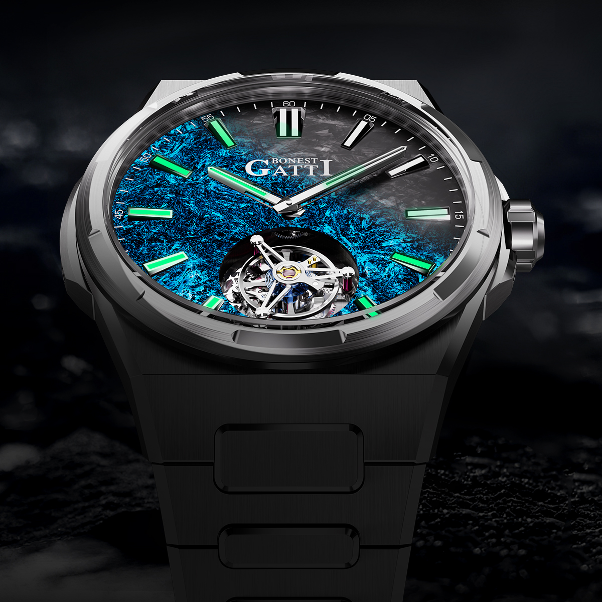 布加迪男士手表陀飞轮机械腕表