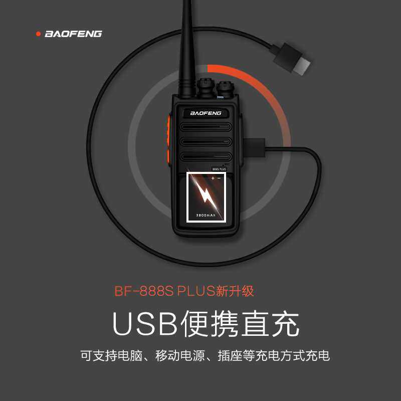 。宝锋 BAOFENG BF-888S 商PLUS 旗舰版 对讲机专业民用用 宝峰户使用感如何?