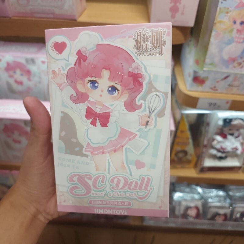 MINISO糖娜SC doll社团招新系列可动人偶盲盒名创优品