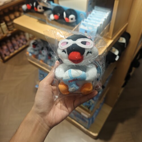 名创优品PINGU企鹅冰酷一夏系列PINGA可玩公仔摆件MINISO