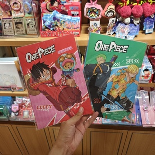 名创优品one Piece海贼王航海王B5胶装本40页路飞佐罗乔巴MINISO