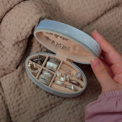 【精致主义】首饰盒项链戒指收纳盒耳钉耳环饰品珠宝盒复古便携女