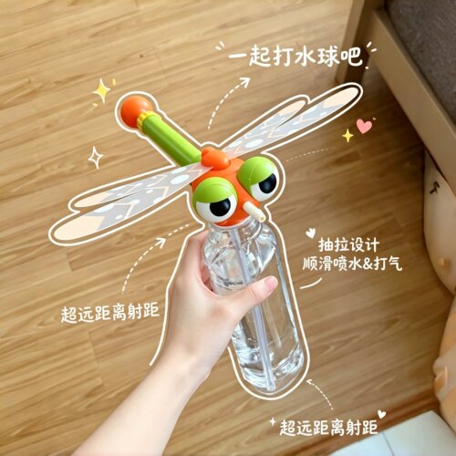 水枪3种玩法~打气球~水气球~喷水