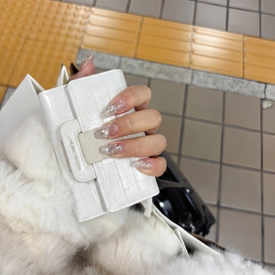 证件包钱包卡包一体收纳多功能收纳包大容量短款零钱包旅行护照夹