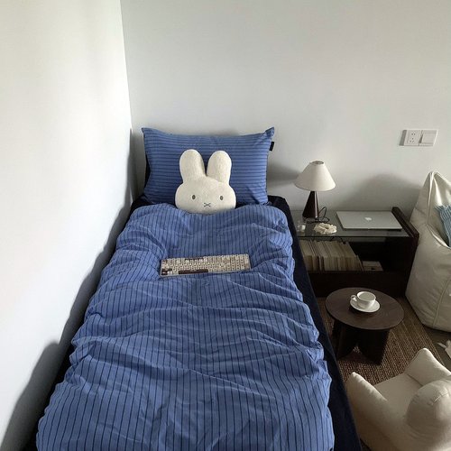 【睡觉搭子】米菲兔抱枕床头靠枕床上靠背枕头沙发靠垫宿舍枕头女