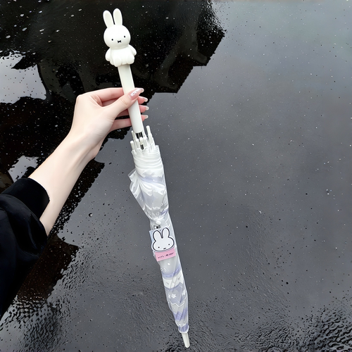 米菲兔晴雨两用抗风加固长柄伞