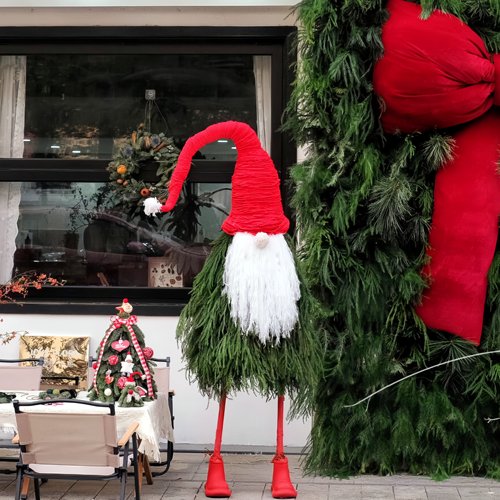 【圣诞节装饰】圣诞节商场店铺圣诞树雪人橱窗摆件圣诞氛围布置