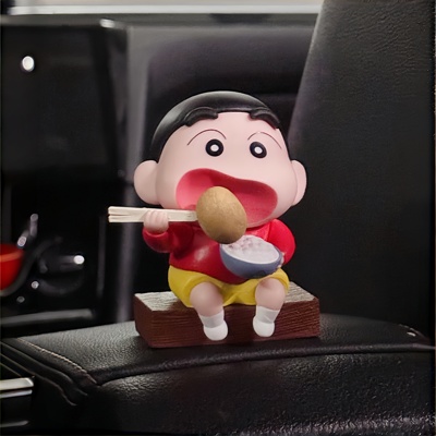 蜡笔小新摆件车载摆件！