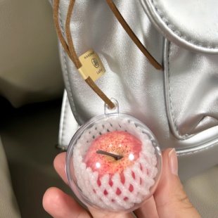 【平平安安】苹果挂件包包挂饰高级感小众圣诞节平安夜可爱钥匙扣