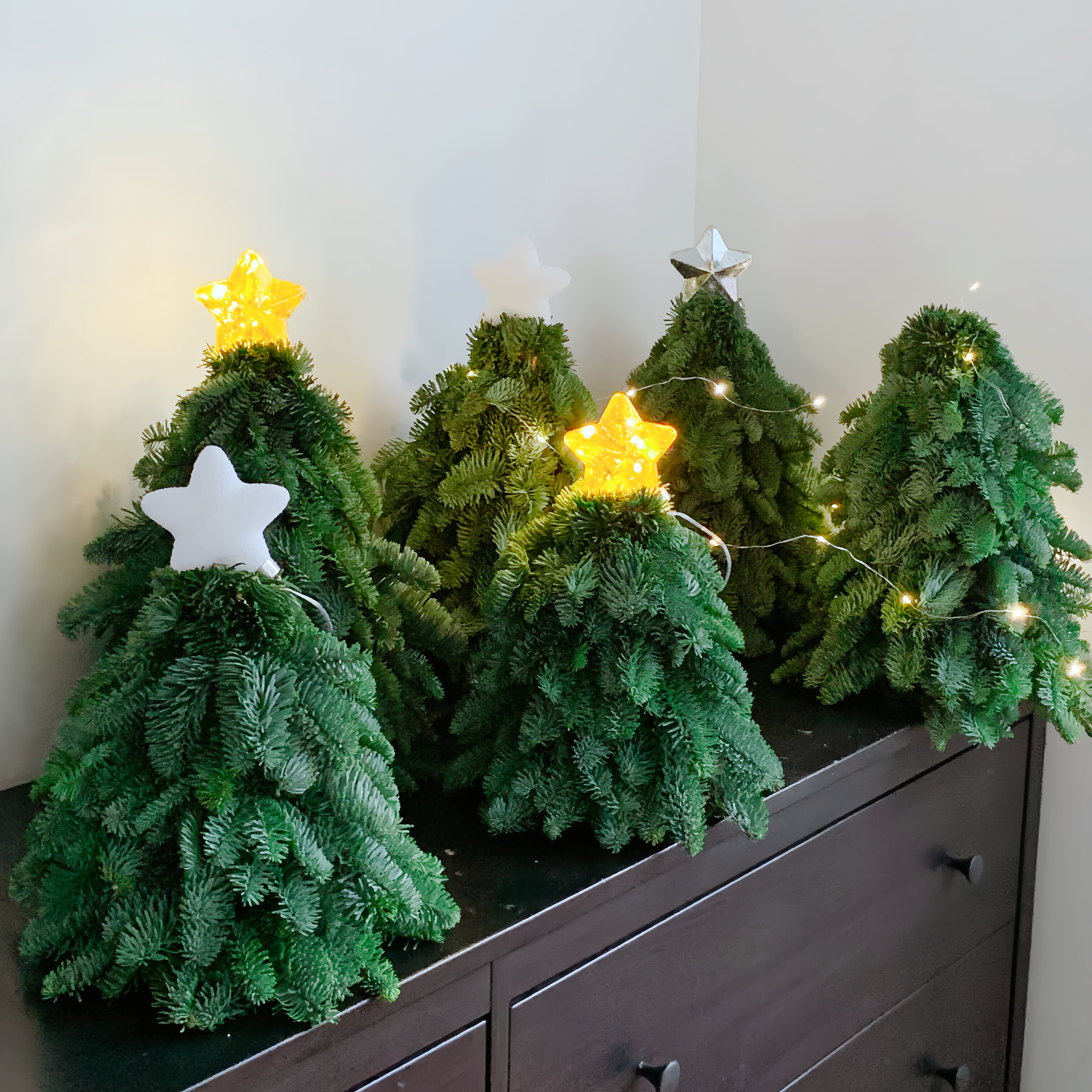 圣诞树桌面摆件超绝氛围感