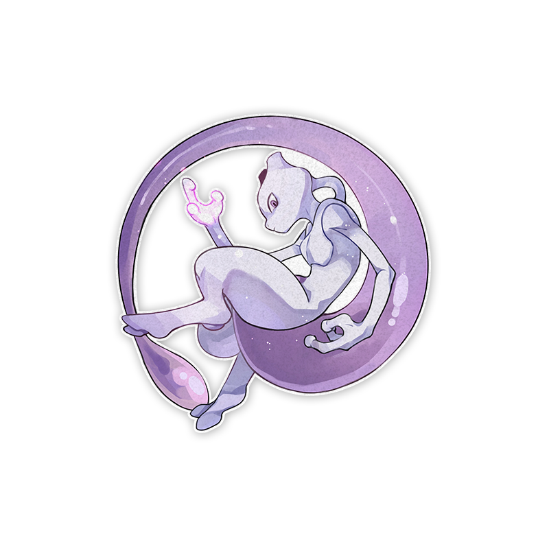 宝可梦精灵梦幻幻之宝可梦车贴