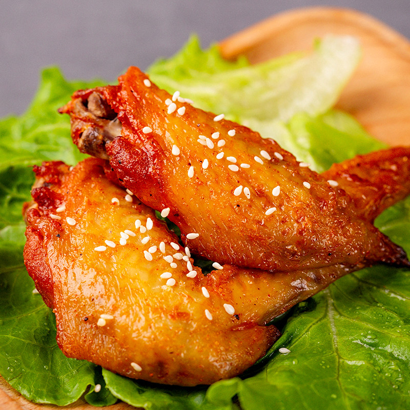 亚明十八道鸡翅新鲜冷冻半成品鸡全翅商用空气炸锅烧烤食材