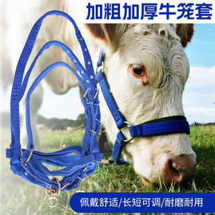 牛龙套 牛龙套笼头加厚加大全套大牛小牛头套 牛龙头笼头可调秃头