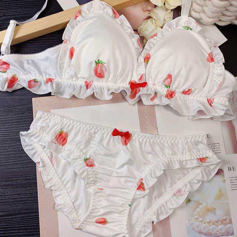 新品内衣内裤套装蕾丝日系软妹心
