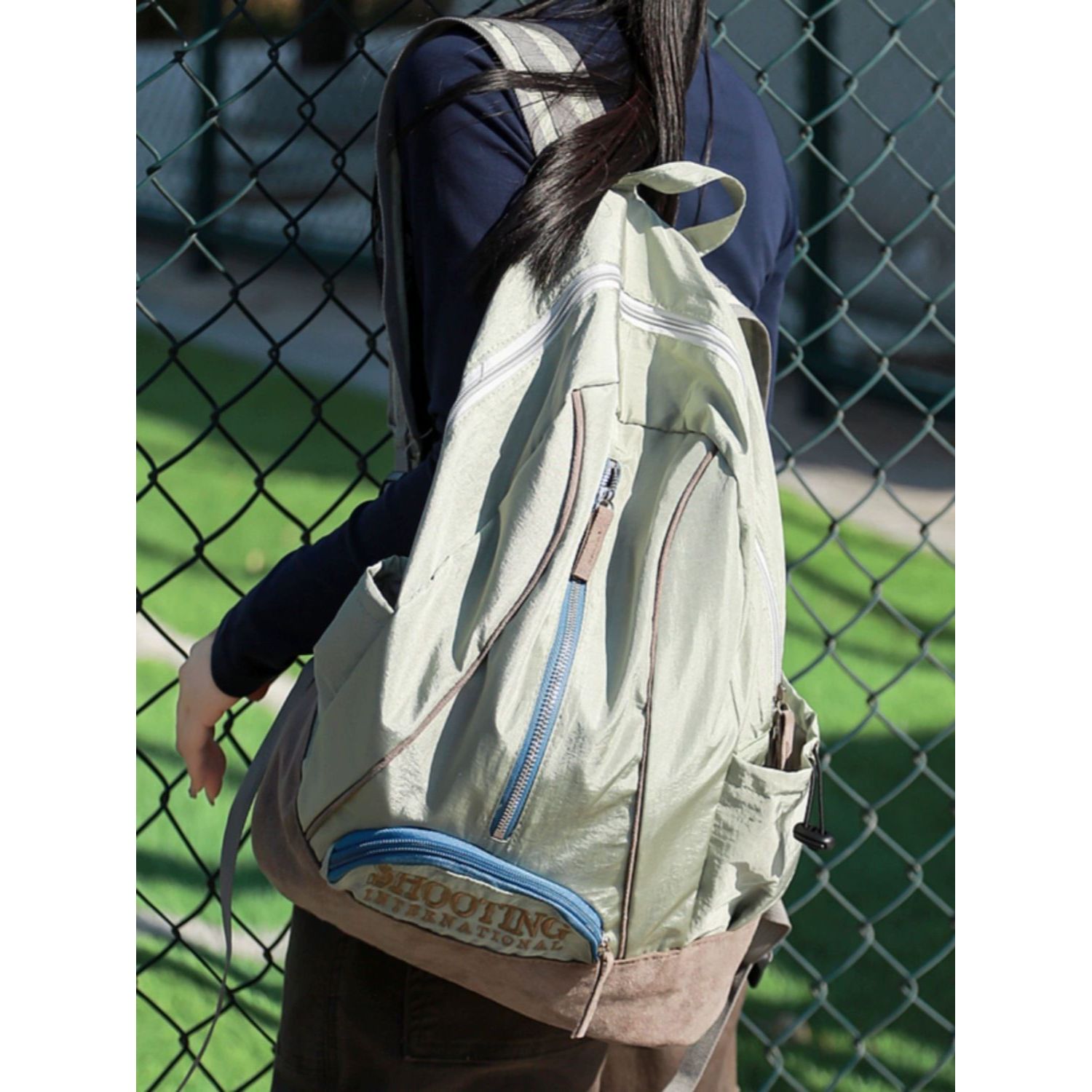 2026耐脏日韩风书包大容量旅行背包休闲男女日常百搭尼龙包双肩包