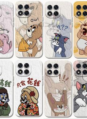 适用红米note14pro手机壳猫和老鼠个性Redmi潮男note14可爱女note14pro+防摔nate14卡通14pro十超火软胶套por