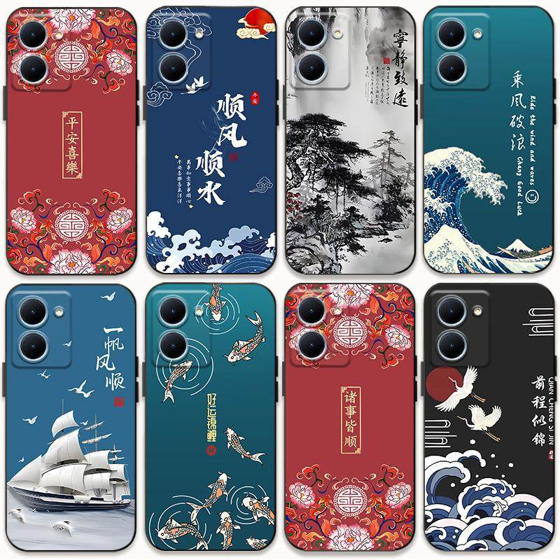 适用vivoy36t手机壳中国风y36t新中式全包丫36t防摔软套国潮男女,3C数码配件,手机保护套/壳,淘宝优惠券,粉丝福利购,淘宝优惠卷