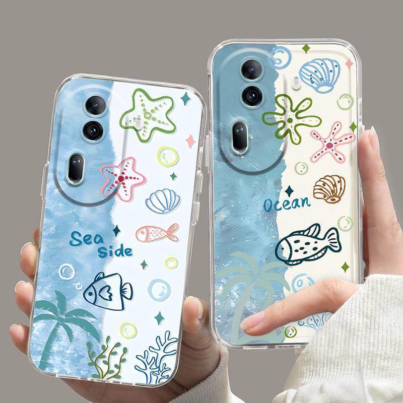 适用opporeno11手机壳海洋小鱼reno11闺蜜防摔reno11pro软套可爱,3C数码配件,手机保护套/壳,淘宝优惠券,粉丝福利购,淘宝优惠卷