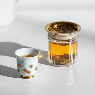 快客杯一壶一杯泡茶壶旅行茶杯户外茶具 物典大家旅行茶具便携式