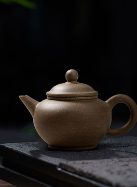 物典大家原矿天青泥紫砂壶全手工泡茶壶单壶茶具功夫茶壶水平壶