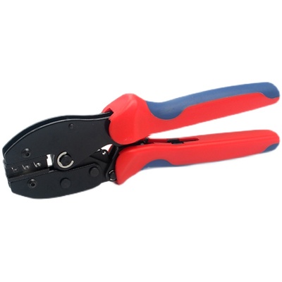 MC4光伏专用压线钳太阳能连接器冷压端子压接钳棘轮扳手LY-2546B