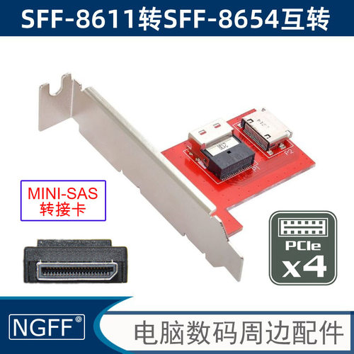OculinkSFF-8654转接卡