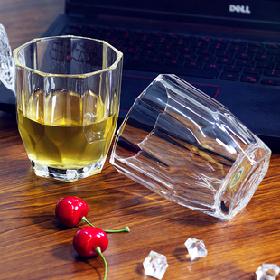 奔马玻璃杯子女ins风茶杯酒杯水杯果汁杯家用办公室中式无色夏天