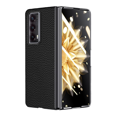 【壳膜一体】适用荣耀MagicVs2真皮手机壳V2折叠屏超轻薄防摔保护套防指纹全包VS奢华高档商务男女款散热硬壳