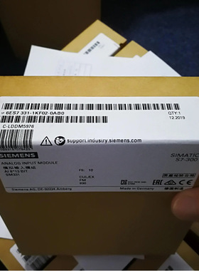 6ES7331-1KF02-0AB0西门/子S7-300SM331模块6ES7331-1KFO2-OABO