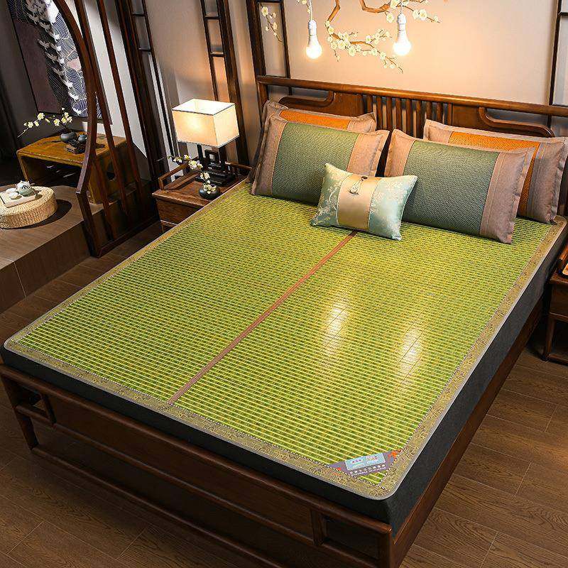 凉席竹席1.5米夏季学生宿舍单人0.9可折叠家用1.8竹子草席子,床上用品,竹席,淘宝优惠券,粉丝福利购,淘宝优惠卷