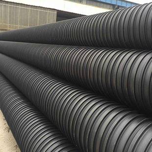 现货HDPE双壁波纹管市政建设排污管道聚乙烯壁缠绕管聚排水波纹管