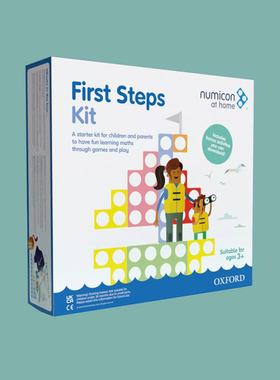 牛津numicon数学教具家庭学习套装  Numicon at Home 儿童家庭亲子教育 寓教于乐 英文原版 3-7岁 牛津数理思维启蒙