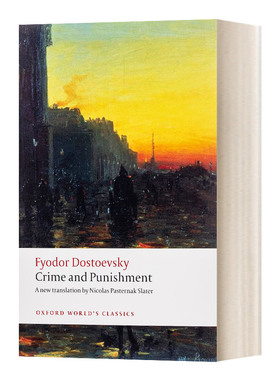英文原版 牛津世界经典  罪与罚  Crime and Punishment 陀思妥耶夫斯基  世界经典名著