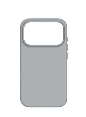 液态硅胶磁吸手机壳适用iphone17pro 17proma冷灰色ins风