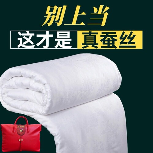 桐乡正品100%蚕丝被【假一赔十】