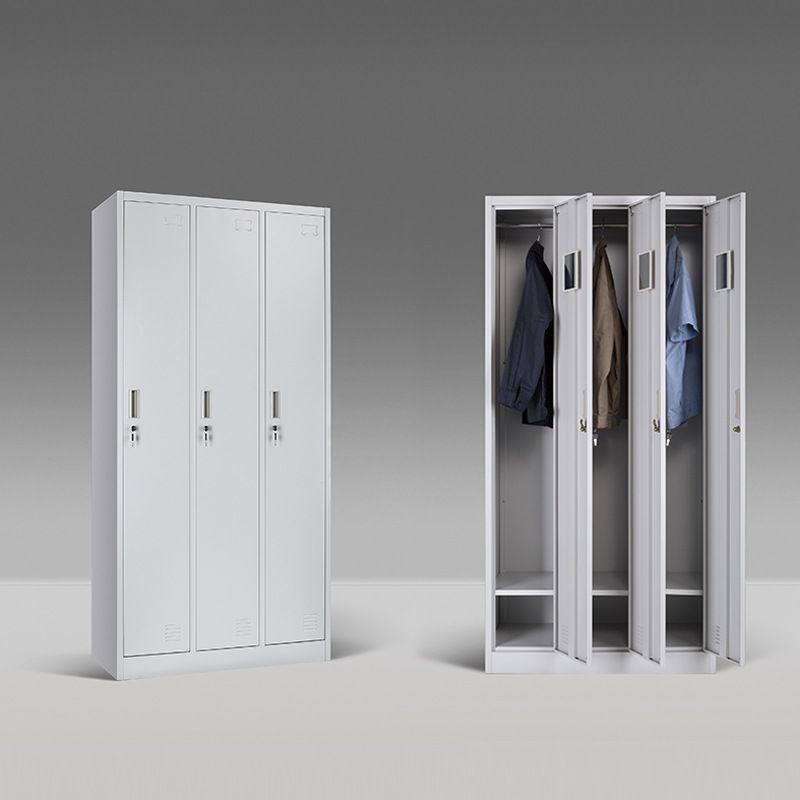 三门更衣柜宿舍学校车间铁皮三门柜员工柜带锁储物柜寄存换衣柜子,商业/办公家具,办公储物柜,淘宝优惠券,粉丝福利购,淘宝优惠卷