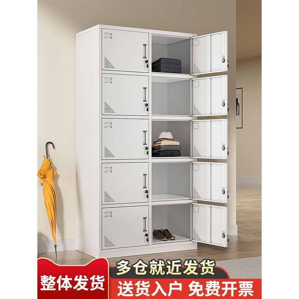 十门更衣室柜员工储物学生书包铁皮柜车间游泳馆换衣柜商用鞋柜子,商业/办公家具,办公储物柜,淘宝优惠券,粉丝福利购,淘宝优惠卷