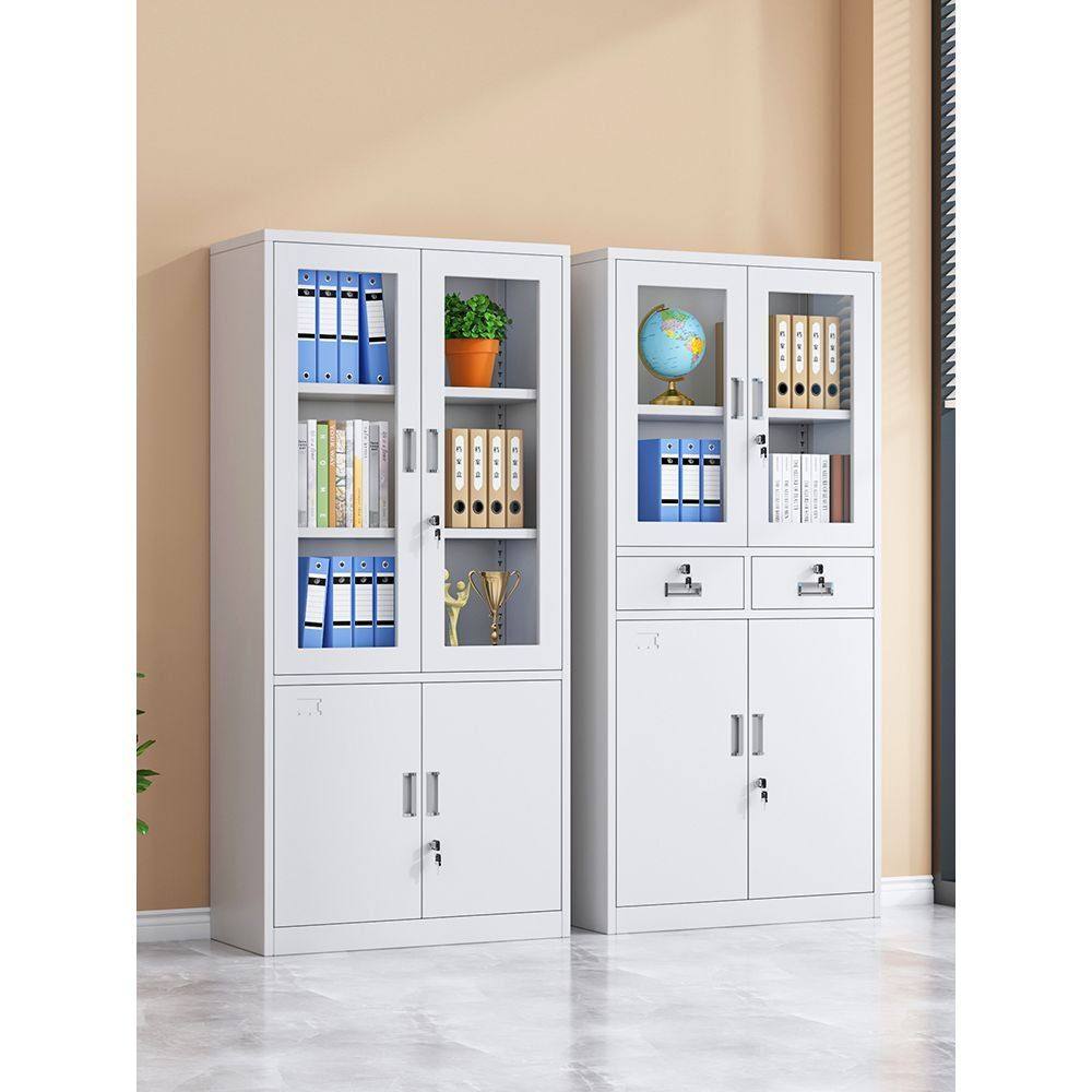 钢制文件柜铁皮柜子办公室收纳书柜档案柜资料柜凭证柜带锁储物柜,商业/办公家具,办公储物柜,淘宝优惠券,粉丝福利购,淘宝优惠卷