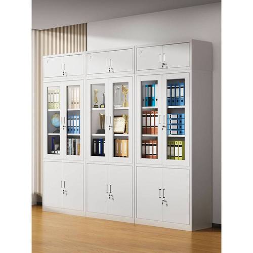 铁皮文件柜会计财务办公室专用凭证档案资料柜抽屉式带锁矮柜顶柜