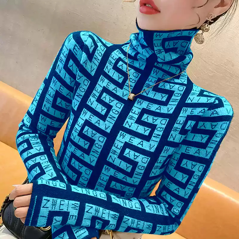 高领毛衣女款2025新款秋冬爆款显瘦洋气冬季打底衫针织内搭女装