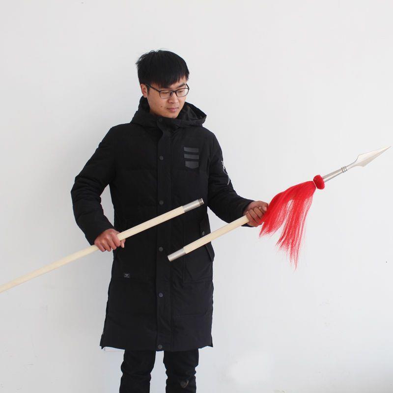 白蜡杆折叠红缨枪霸王枪