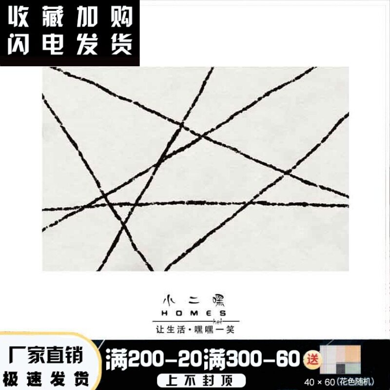 北欧摩洛哥ins风地毯客厅