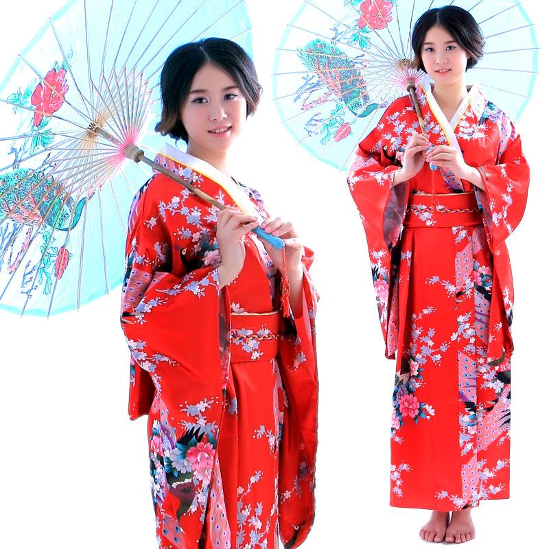 日本女士传统和服正装cos