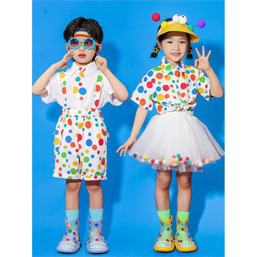 六一儿童表演服幼儿园彩