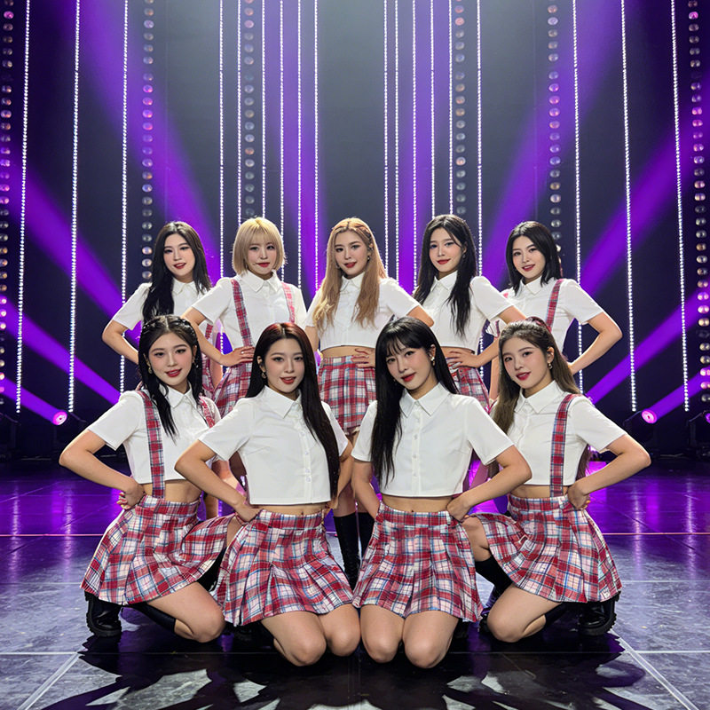 韩国女团演出制服啦啦队J
