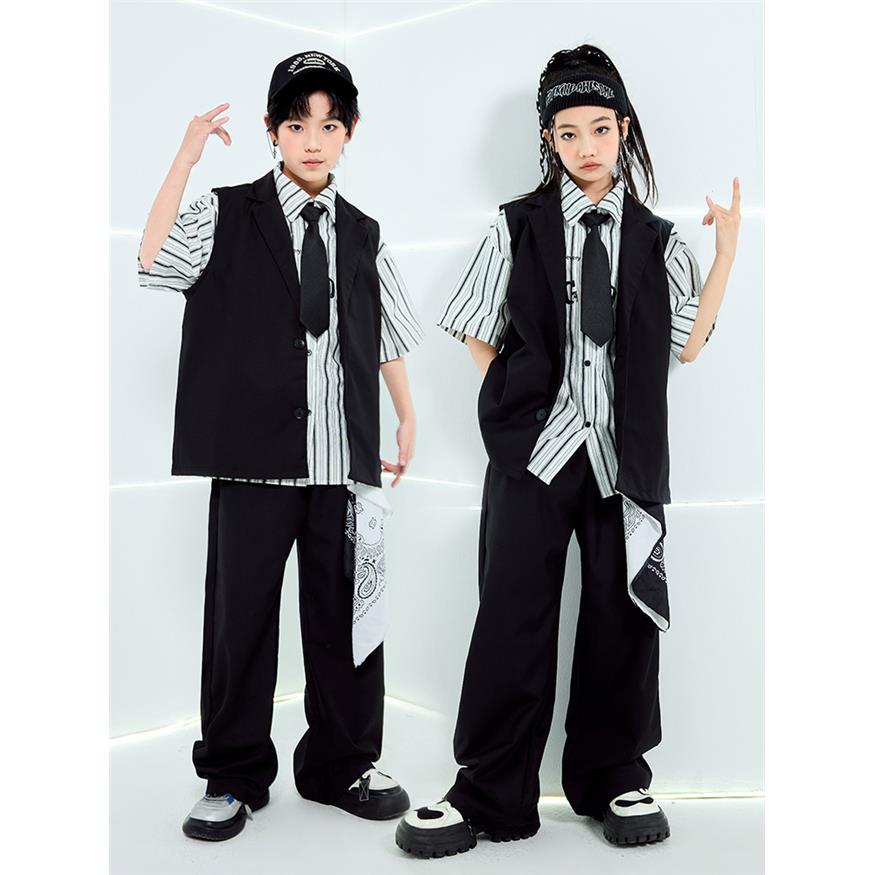 街舞儿童潮服演出服男童