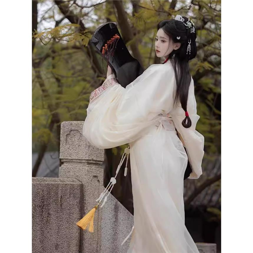 虞美人汉服女款战国袍齐