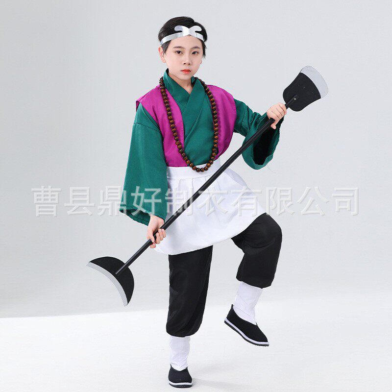 现货儿童沙僧表演出服西
