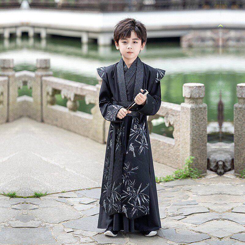 汉服男童2026春秋款儿童